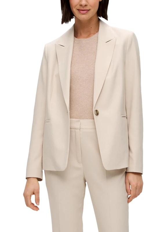 s.Oliver Women's 2141482 Business Suit Jacket, 8120, 12