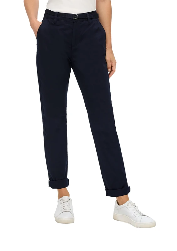 s.Oliver Women's 2145749 Pants, Blue 5959, 8