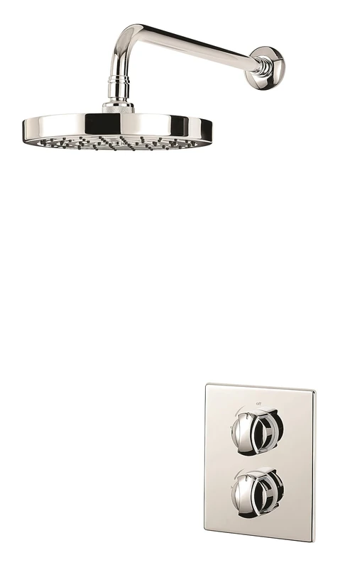 Triton Revere Thermostatic Mixer Shower - Chrome, Rear-fed, Concealed