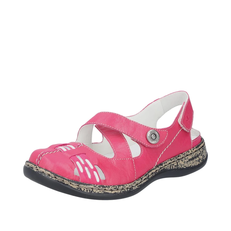 Rieker 46377-31 Women's Low Shoes Pink Size 37