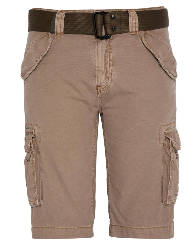 Schott NYC Men's Trbatle30pk2 Short, Tobacco, 38W