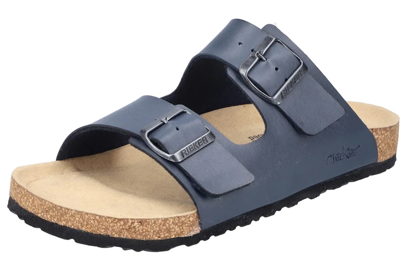 Rieker Men's Fulton Mules, Blue, 6.5 UK - Image 1