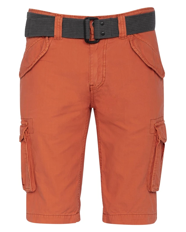 Schott NYC Men's Trbatle30pk2 Short, Orange, 31W