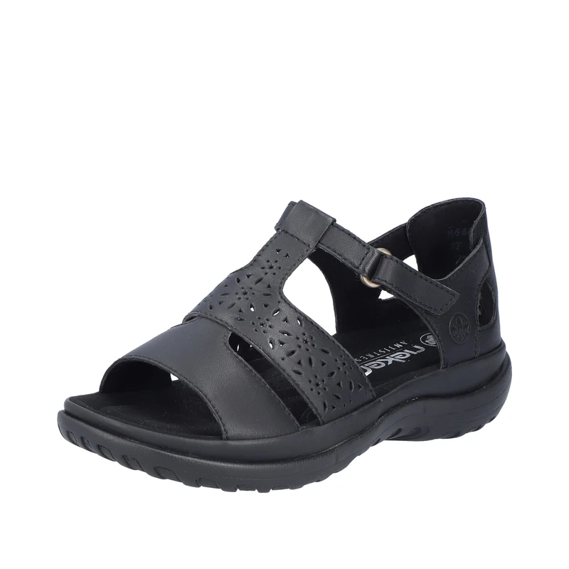 Rieker Sandal Black, black, 8 UK
