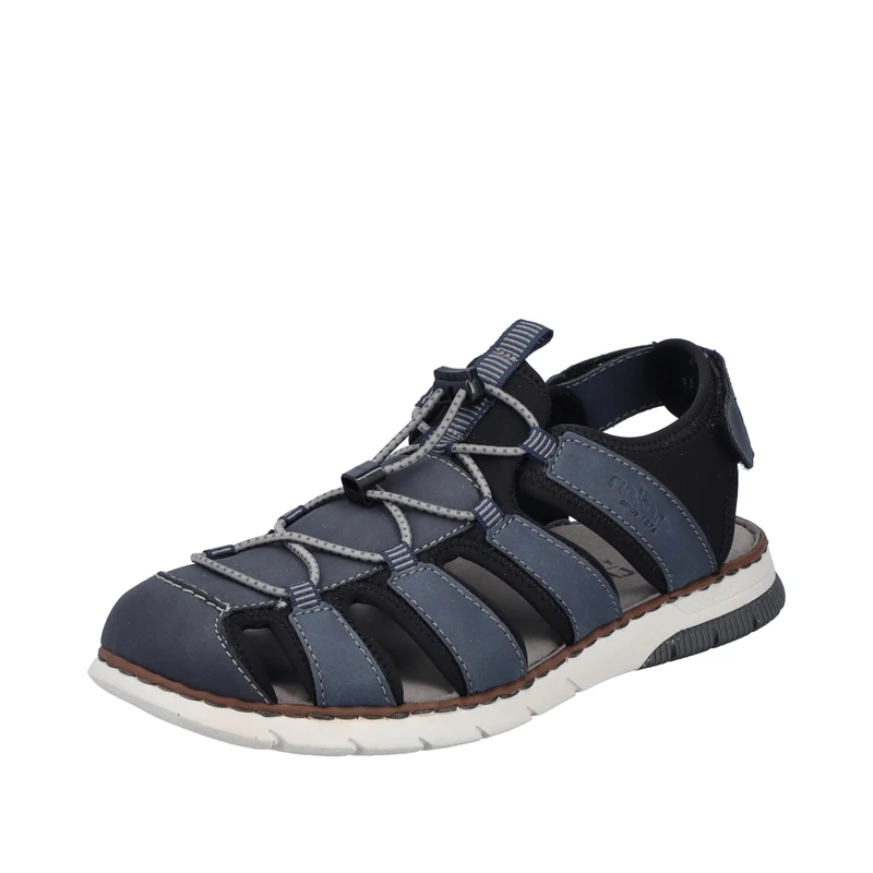 Rieker 25246-14 Mens Sandals Blue