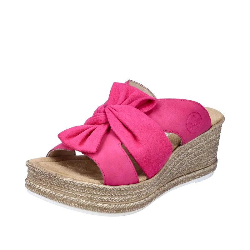 Rieker Women's 68789 Mules, Pink, 6.5 UK