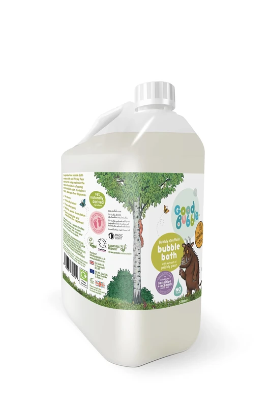 Good Bubble The Gruffalo Bubble Bath | Baby Bubble Bath for Sensitive & Eczema-Prone Skin | Sulphate-Free Bubble Bath for Toddlers | 5 Litre Eco Refill
