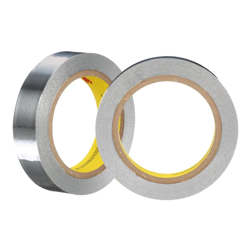 3M Aluminium Foil Tape 431, Silver, 19 mm x 55 m, 0.08 mm