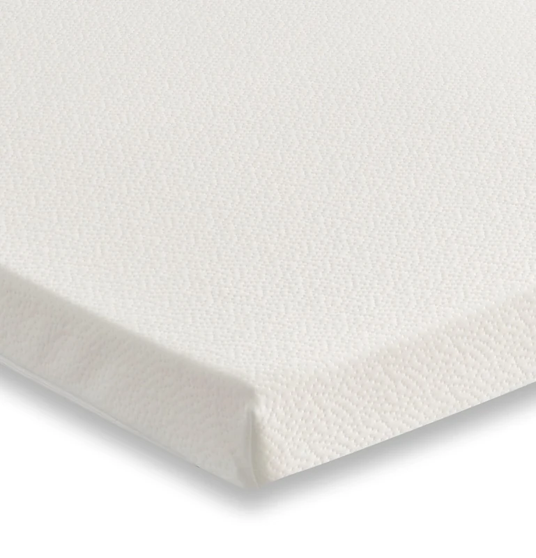 Starlight Beds Small Single Mattress Topper- 5cm Cooling Foam Mattress Topper with Removable, Washable Cover, White – 2ft6 x 6ft3 (75x190x5cm)