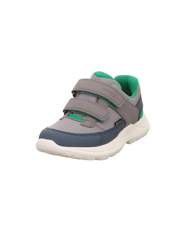 Superfit Boys' Rush Gore-Tex Trainers, Grey Green 2000, 13 UK Child