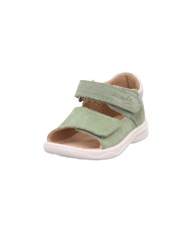 Superfit Girls' Polly Sandals, Light Green 7500, 7.5 UK Child