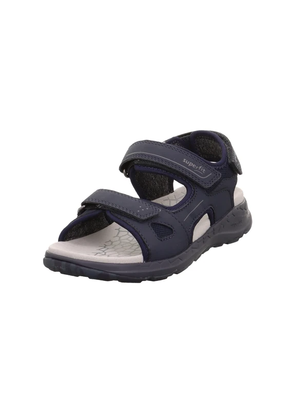 Superfit Criss Cross Sandals 1-000583 Boys, Blue 8030., 13.5 UK