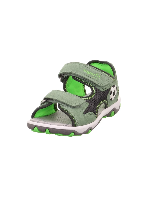 Superfit MIKE 3.0 Sandals 1-009467 Boys, Light Green Grey 7500, 13.5 UK
