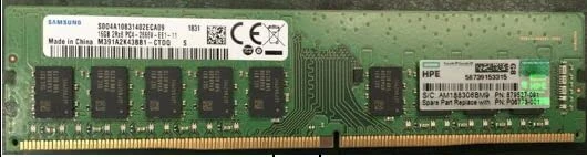 Hewlett Packard Enterprise DIMM 16GB PC4-2666V-E 1Gx8 S, 879507-B21, 812428