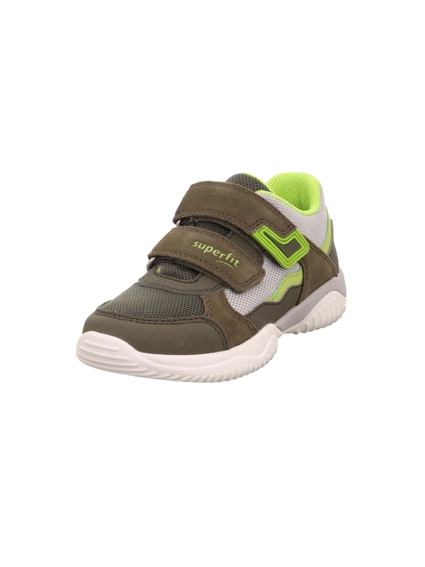 Superfit Boys' Storm Trainers, Green Light Green 7000, 6 UK