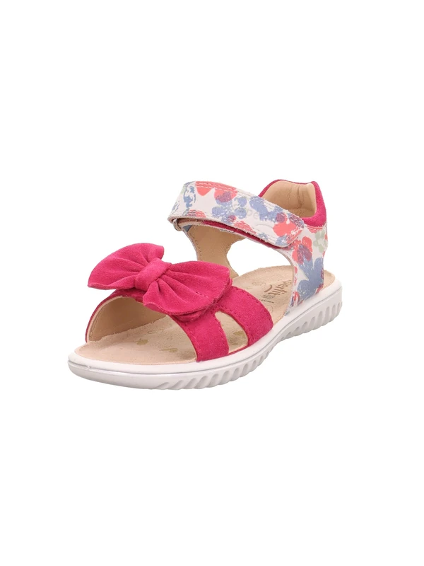 Superfit Girl's Sparkle Sandal, Pink 5500, 0 UK Wide