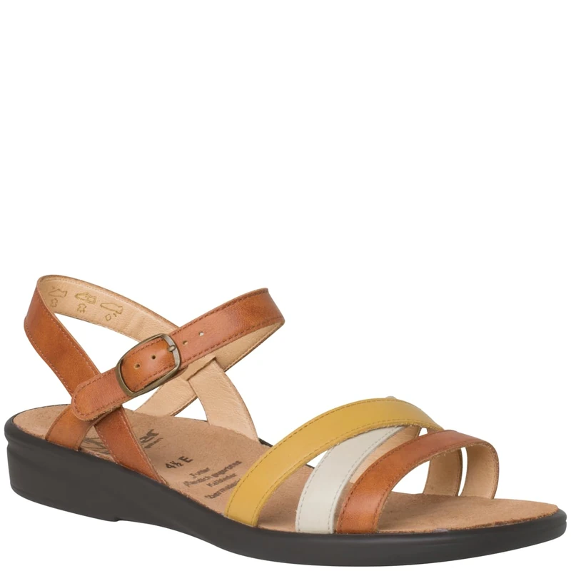Ganter Women's Sonnica Sandal, Cognac, 7 UK