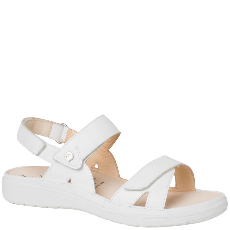 Ganter Women's Evi Sandal, Milk, 6 UK