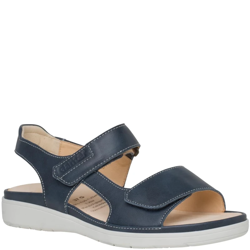 Ganter Women's Gina Sandal, Dark Blue, 5 UK