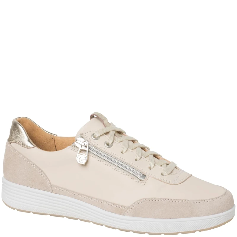 Ganter Klara Women's Trainers, Ivory, 44 EU Weit