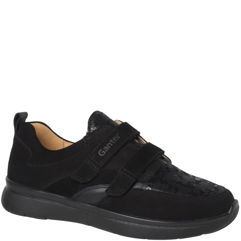 Ganter Women's Kira Sneaker, Black, 7.5 UK