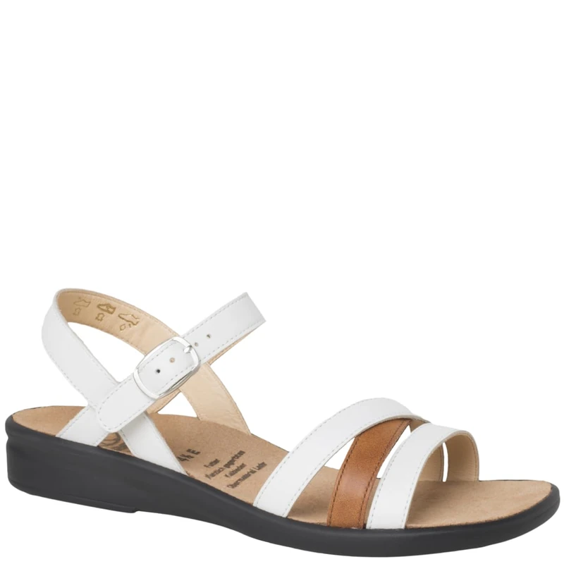 Ganter Women's Sonnica Sandals, Milk, 39 EU X-Schmal