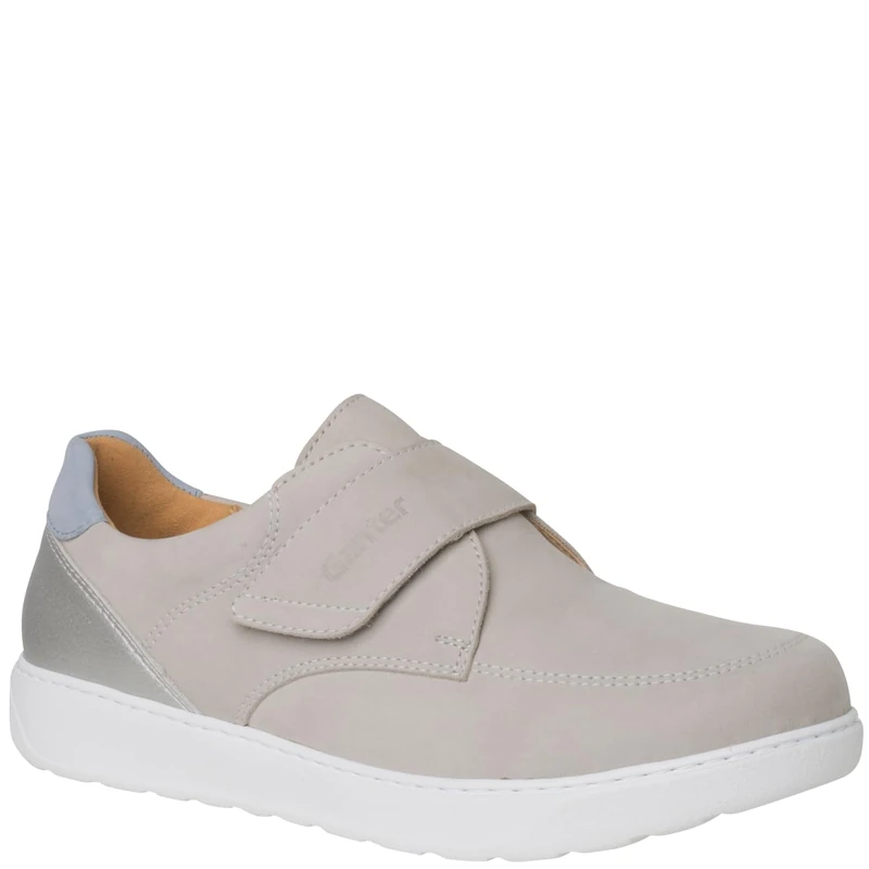 Ganter Women's Kelly Trainers, Light Grey, 38 EU X-Wide, Lightgrey, 6 UK