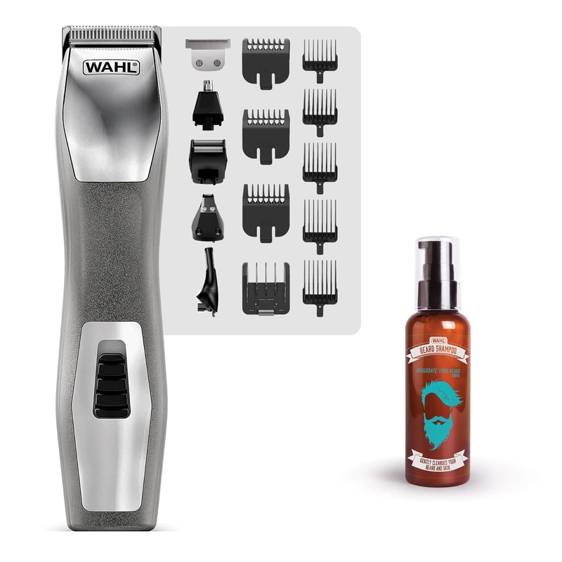 Wahl Chromium 11-in-1 Multigroomer + beard shampoo