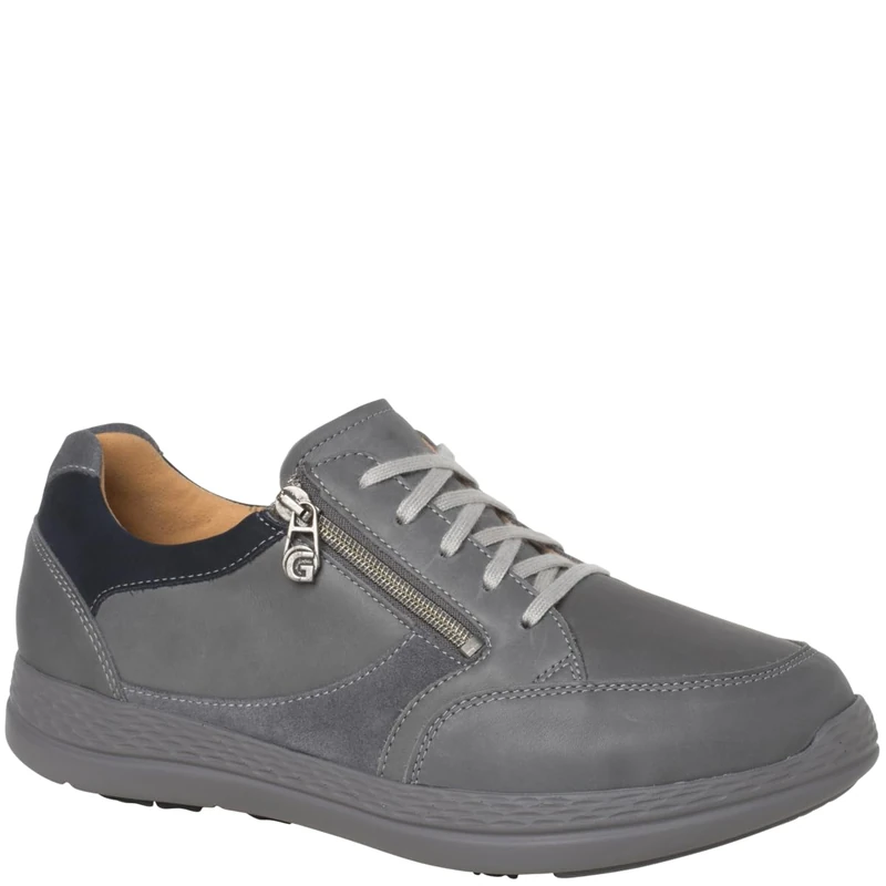 Ganter Karl Ludwig Men's Trainers, Greyblue, 44.5 EU XX-Weit