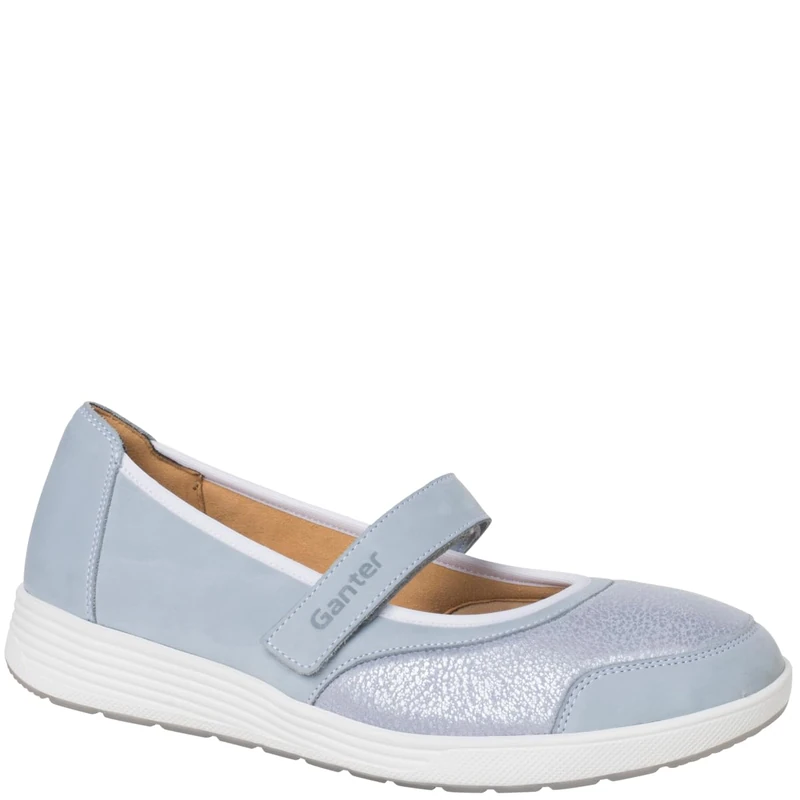 Ganter Women's Klara Ballet Flats, Heaven, 39 EU Weit