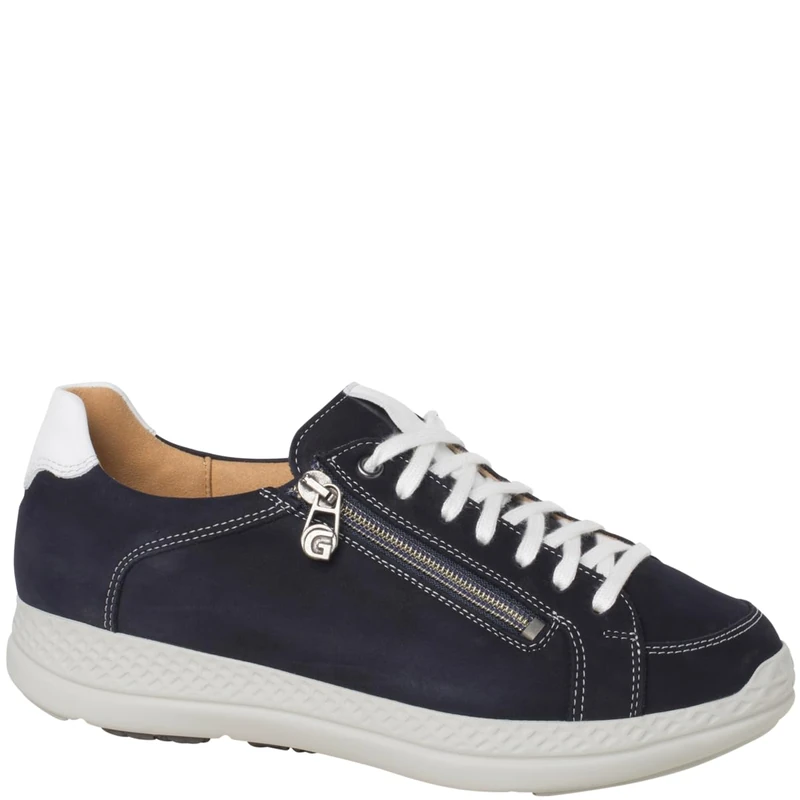 Ganter Women's Karla Luise Sneaker, Dark Blue, 6.5 UK