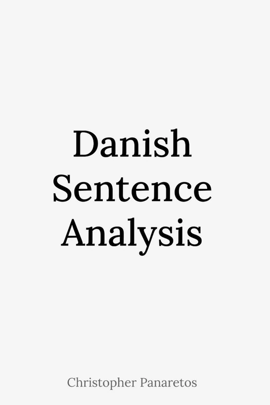 Danish Sentence Analysis (Languages)