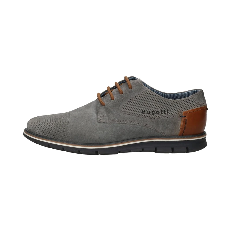 bugatti Men's 312647024100 Derbys, Gray, 9.5 UK