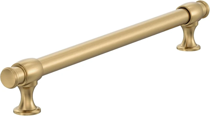 Amerock BP54065CZ | Champagne Bronze Appliance Pull | 12 inch (305mm) Center-to-Center Cabinet Handle | Winsome | Furniture Hardware