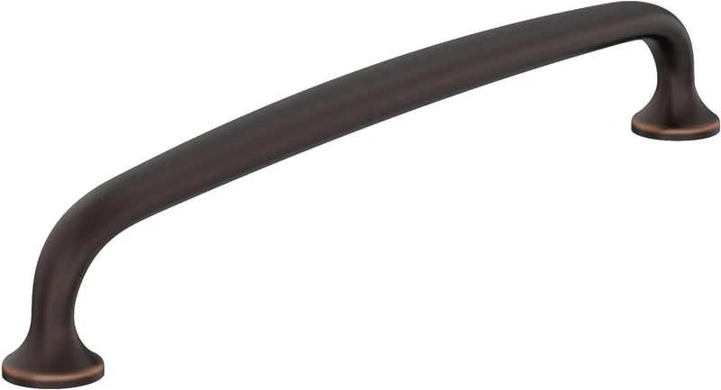 Amerock BP54055ORB | Oil Rubbed Bronze Appliance Pull | 12 inch (305mm) Center-to-Center Cabinet Handle | Renown | Furniture Hardware