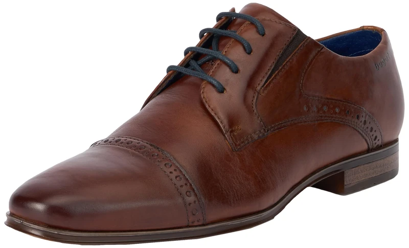 bugatti Men's 311-a311t Business Laces, Cognac, 13 UK