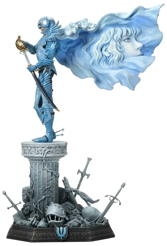 Prime 1 Studio Berserk Legacy Art Kentaro Miura Statue statuette 1/6 Griffith 56 cm, Gold, Silver, Dark Earthy Tone