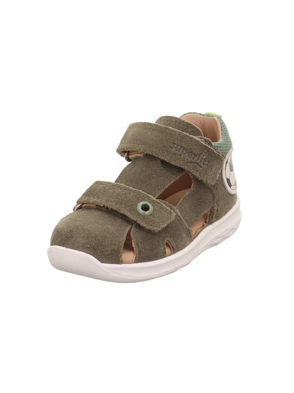 Superfit Boys Bumblebee Sandal, Green light green 7000, 21 EU