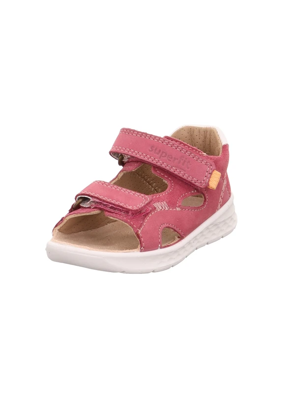 Superfit Girls' Lagoon Sandals, Pink Orange 5500, 5.5 UK Child - Image 1