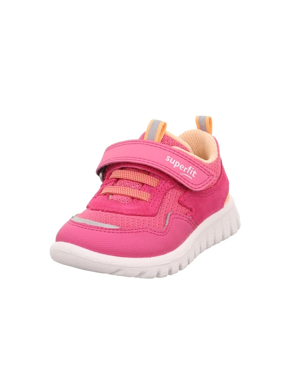 Superfit SPORT7 MINI 1-006204 Boys' Trainers, Pink Orange 5510, 2 UK