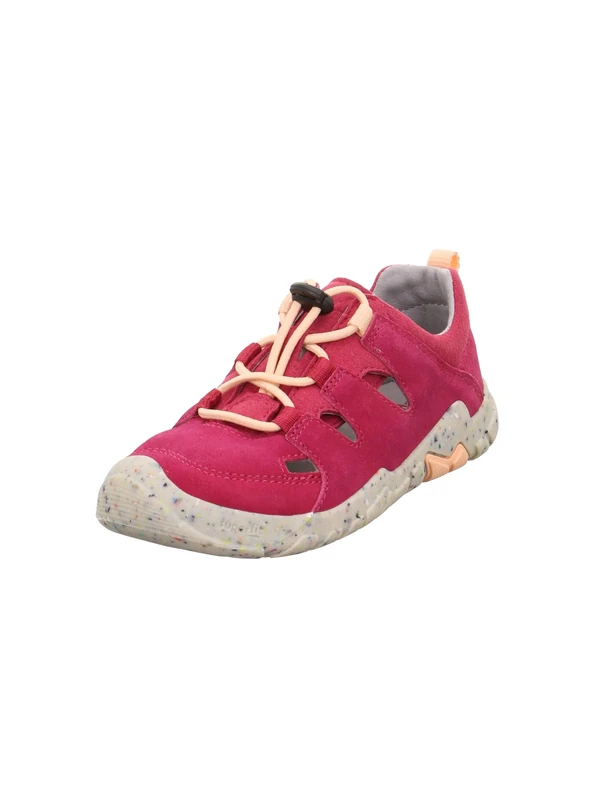 Superfit Trace Sneaker, Red Orange 5000, 1 UK