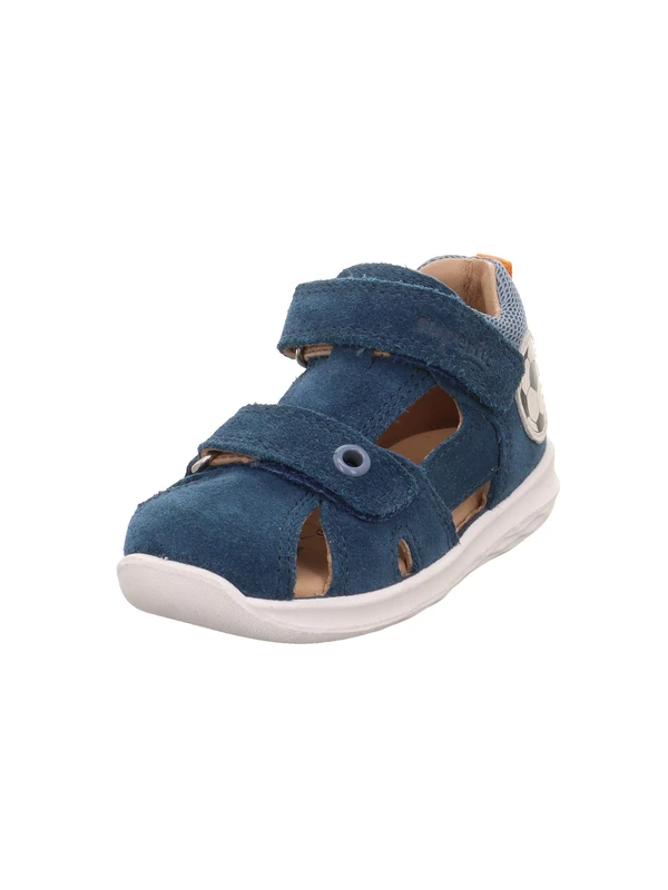 Superfit Boys Bumblebee Sandal, Blue Orange 8030, 3.5 UK Child