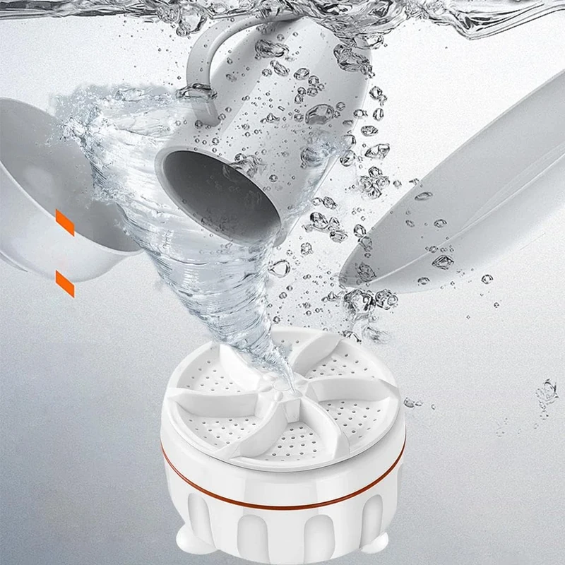 USB Wireless Mini Dishwasher Portable Ultrasonic Sink Fruit Vegetable Dish Washers Kitchen Home Electric Dish Washing Machine