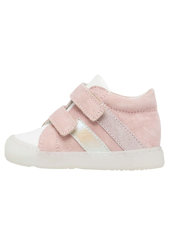 Falcotto Girls Gazer Vl Crib Shoe, White Pink, 4.5 UK Child