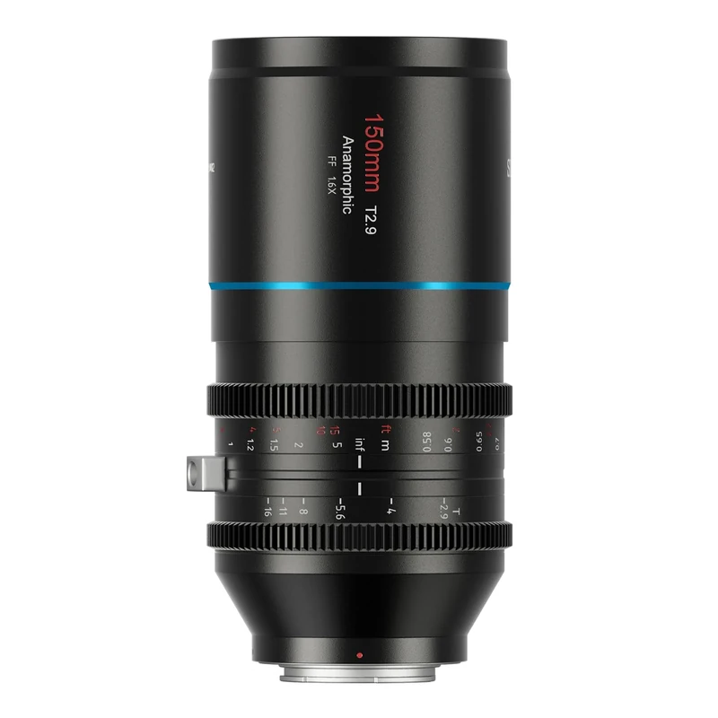 SIRUI 150mm T2.9 1.6X Full-Frame Anamorphic Lens, Telephoto Anamorphic Cine Lens (Venus 150mm E Mount)