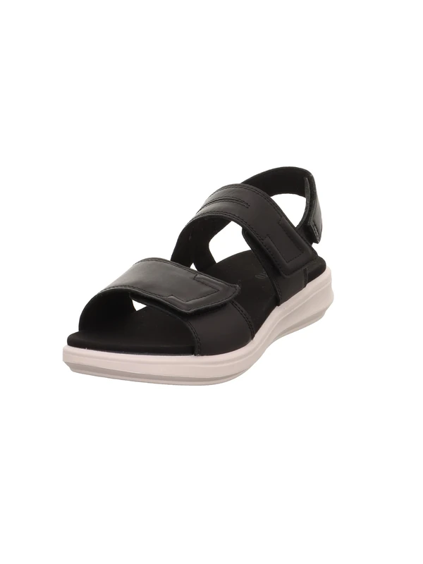 Legero Women's Ella Flat Sandal, Black 0100, 8 UK