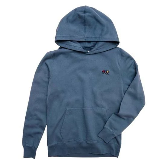 ERSTWHILE Plush Waaier Taglia Colore Breezy Sweatshirt, Blue, XL