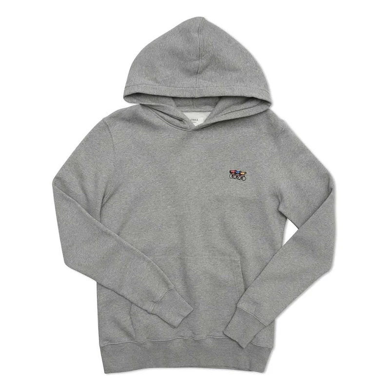 ERSTWHILE Plush Waaier Taglia Colore Sweatshirt, Grey, XL