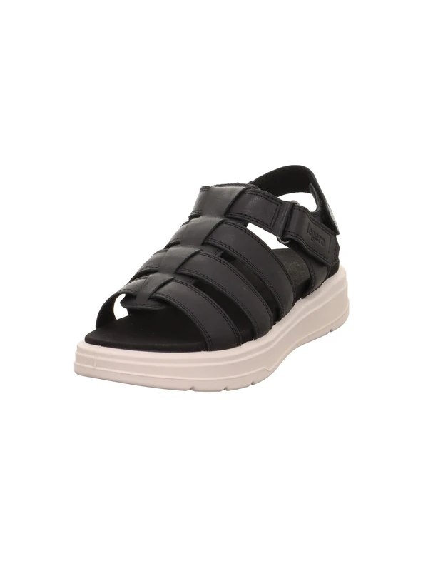 Legero Women's Sunwalker Flat Sandals, Black 0100, 5 UK