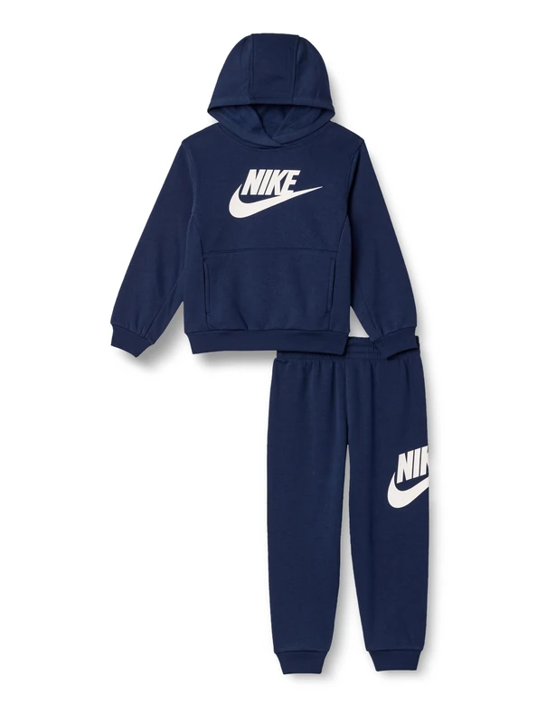 Nike Unisex Kids Club Fleece TRACK_SUIT, True Blue/Vintage White, 4-5 Years EU - Image 1